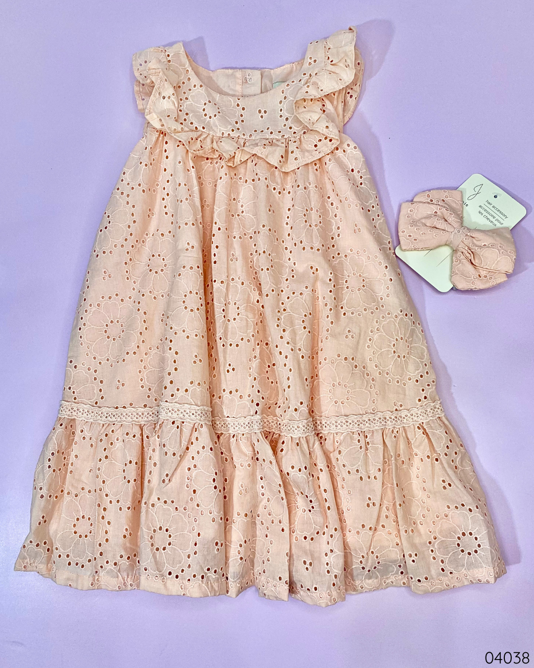 VESTIDO ROSADO GANCHO