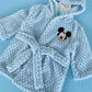 BATA DE BAÑO MICKEY MOUSE AZUL