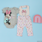 TRAJE 3 PIEZAS MINNIE PANTALON FLOREADO