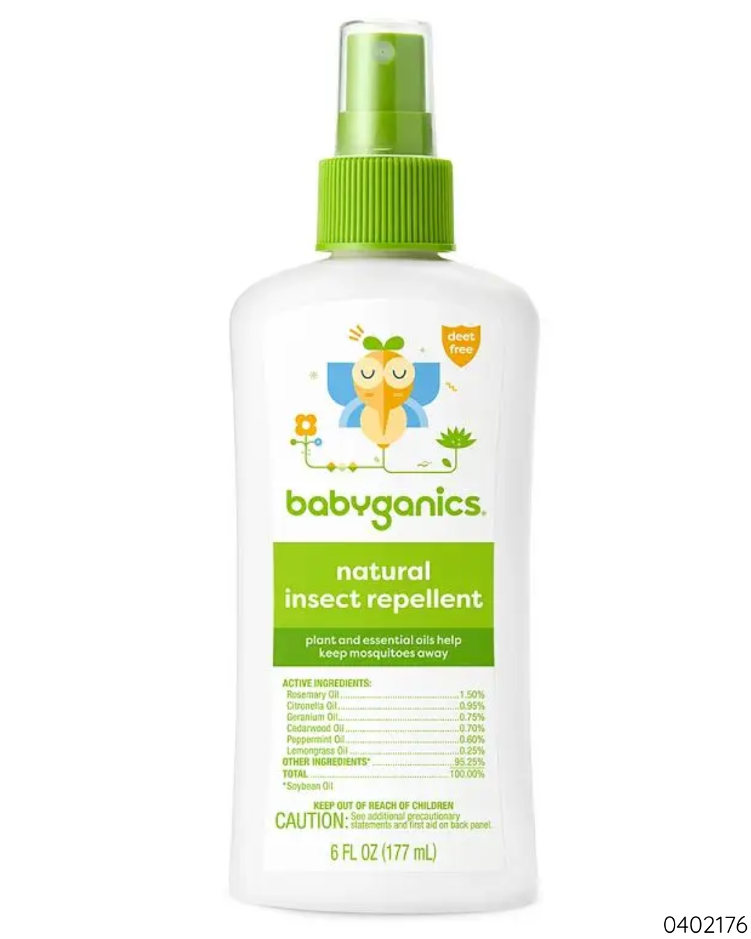REPELENTE BABYGANICS 6 OZ