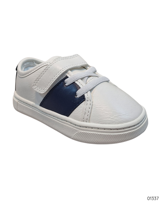 TENIS BLANCOS CON AZUL CARTER´S