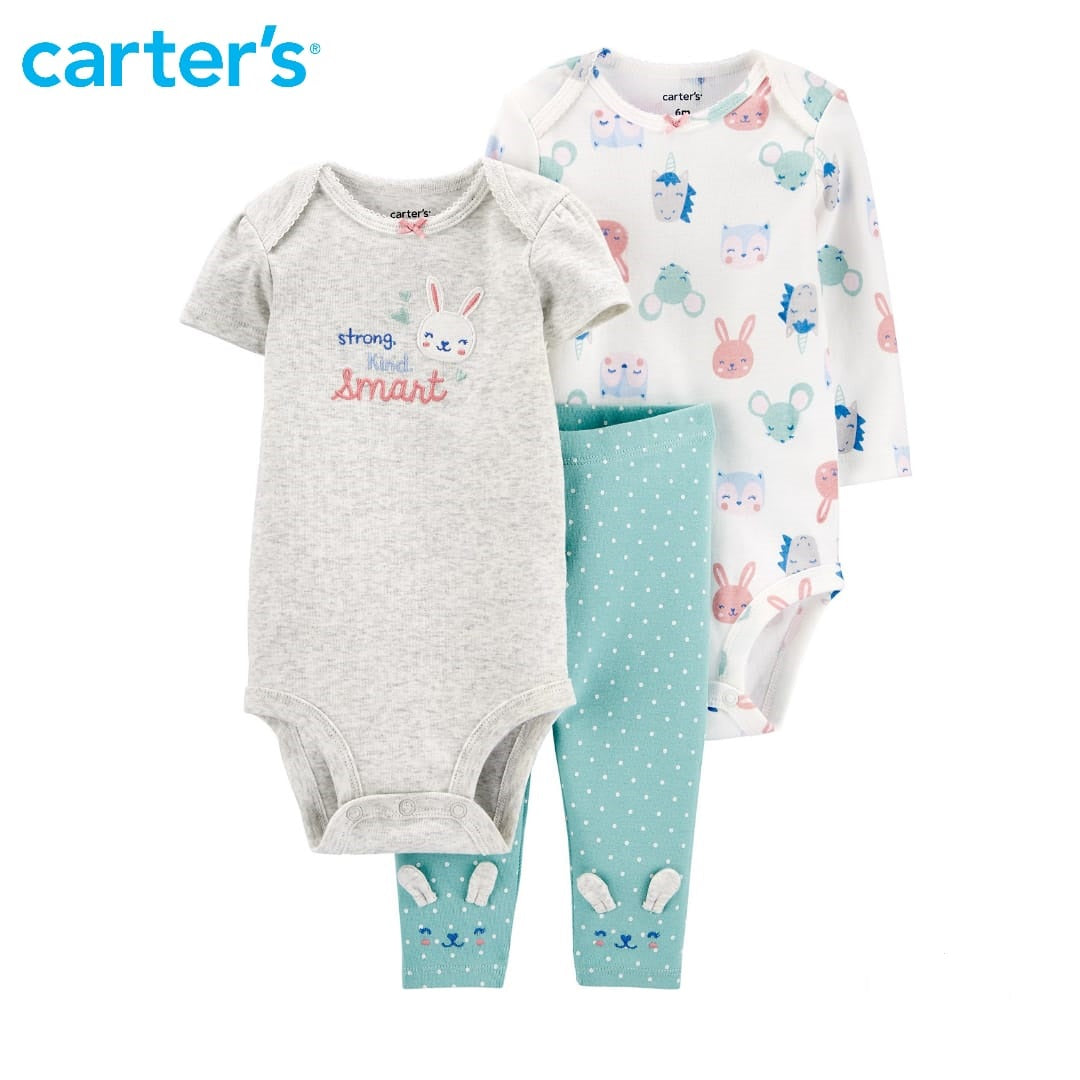 TRAJE NIÑA CONEJITO STRONG KIND SMART