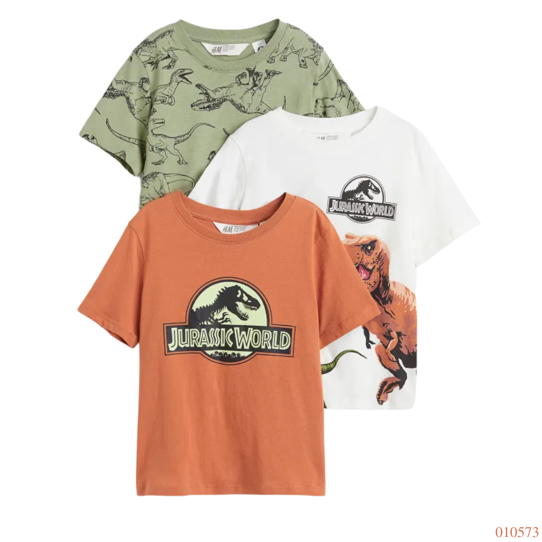 CAMISA 3PZS JURASSIC WORLD