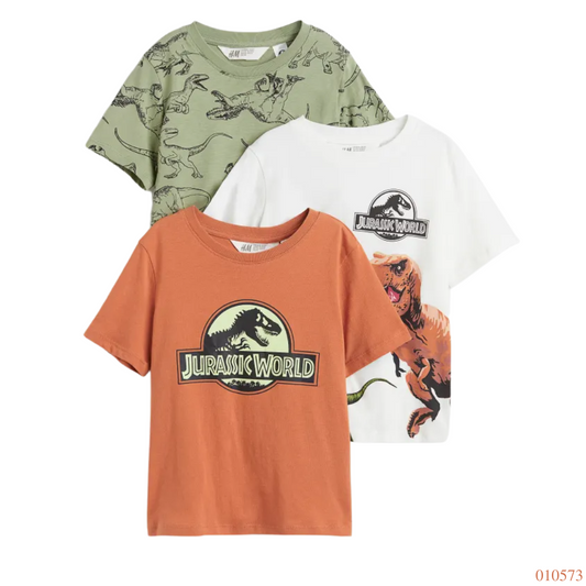 CAMISA 3PZS JURASSIC WORLD