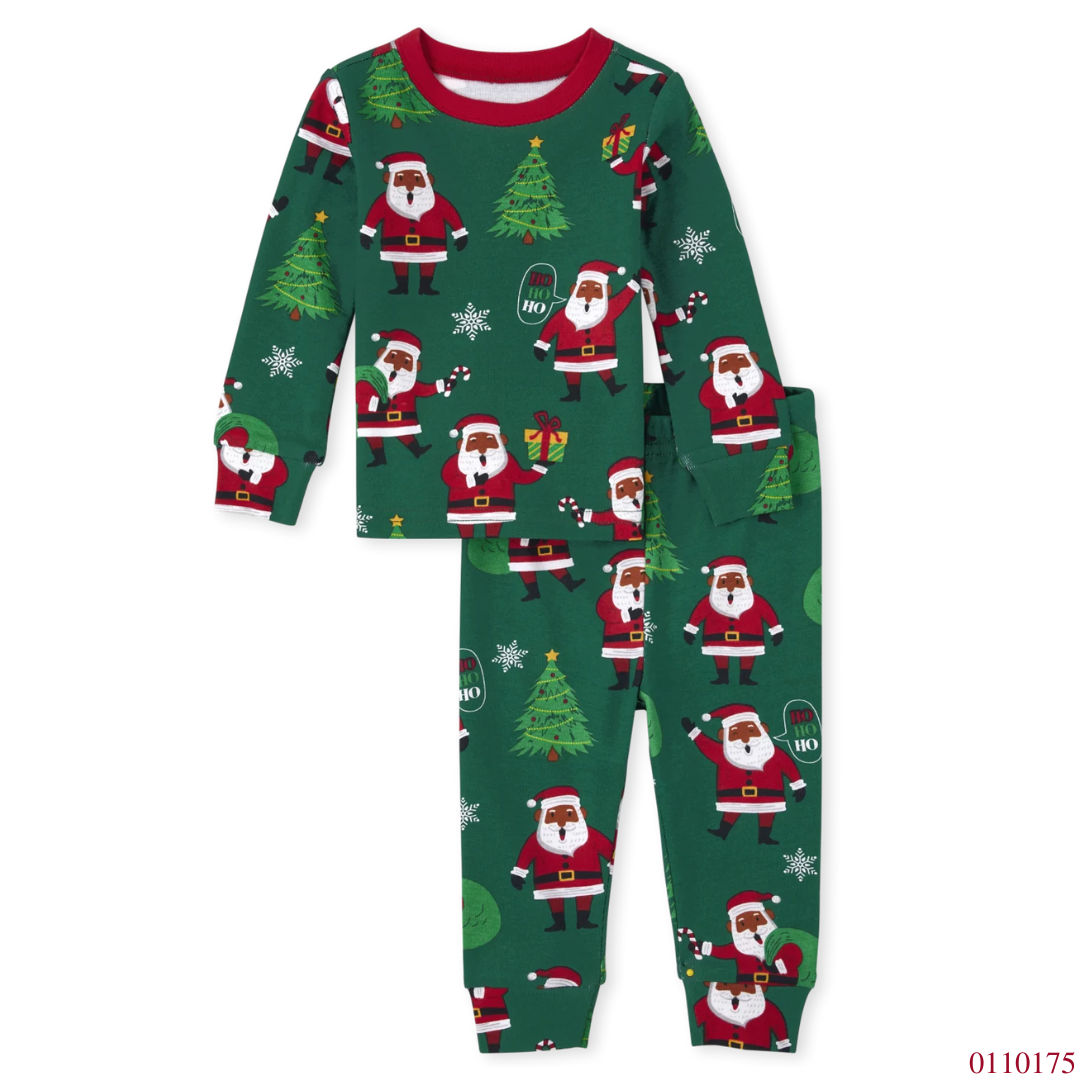 PIJAMA VERDE SANTA UNISEX