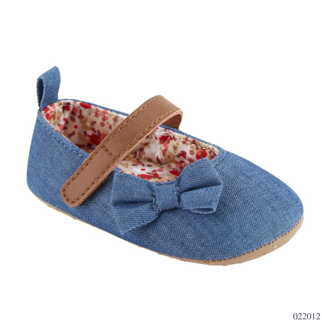 ZAPATOS BEBE NIÑA AZUL JEAN