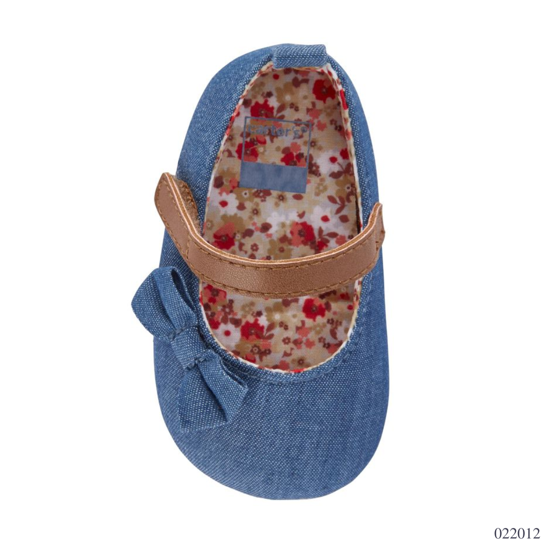 ZAPATOS BEBE NIÑA AZUL JEAN