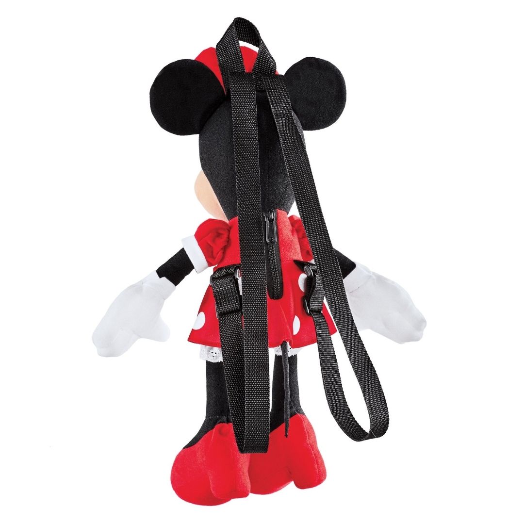 PELUCHE MOCHILA MINNIE ROJO