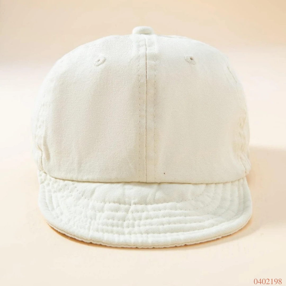 GORRA TELA BLANCA