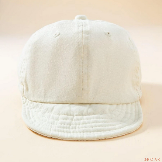 GORRA TELA BLANCA