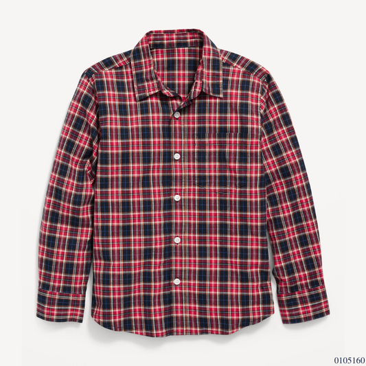 CAMISA FORMAL OLD NAVY ROJO CUADRICULADA