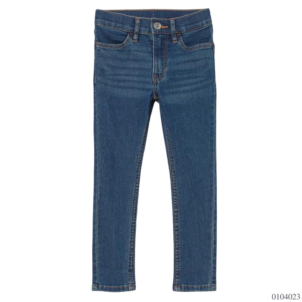 PANTALON JEAN NIÑO AZUL SKINNY