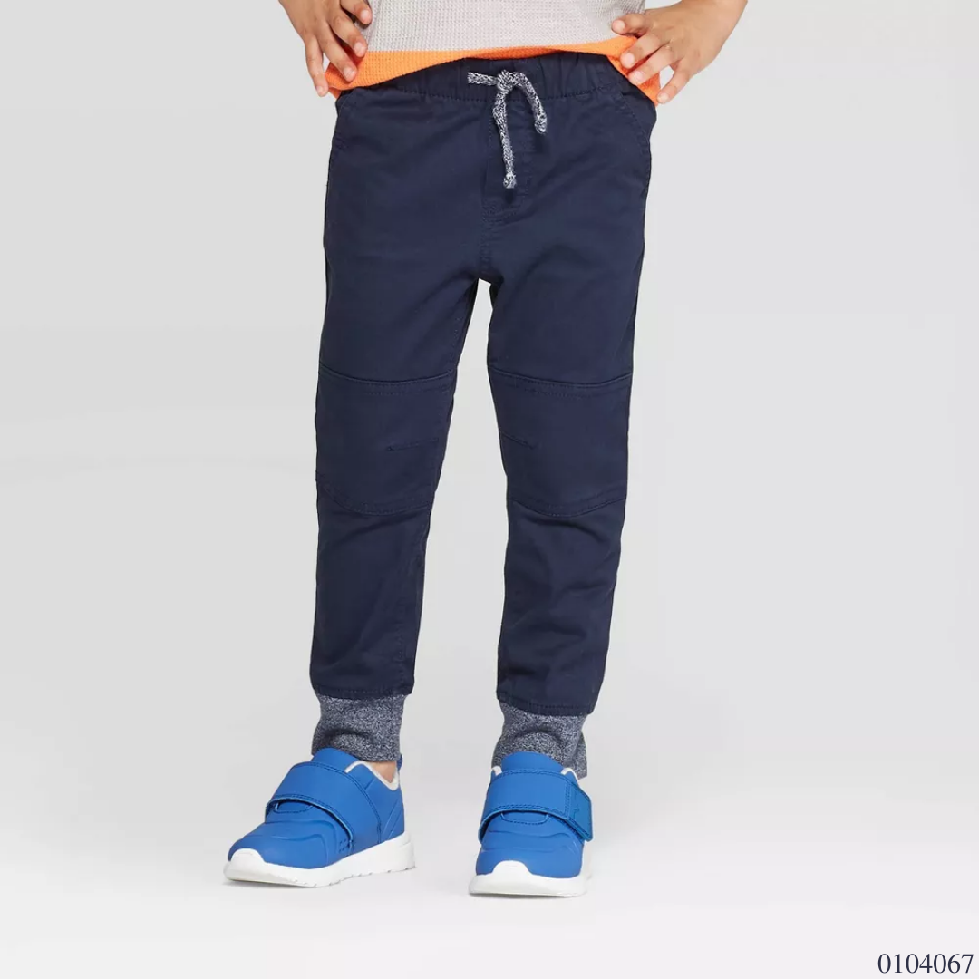 PANTALON TIPO JOGGER AZUL DE AMARRAR CAT&JACK